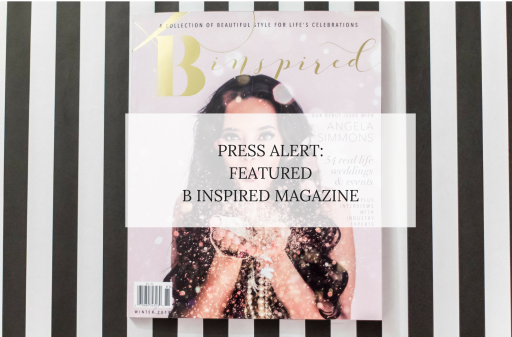 Featured: B Inspired Magazine | Savvy Creative Agency