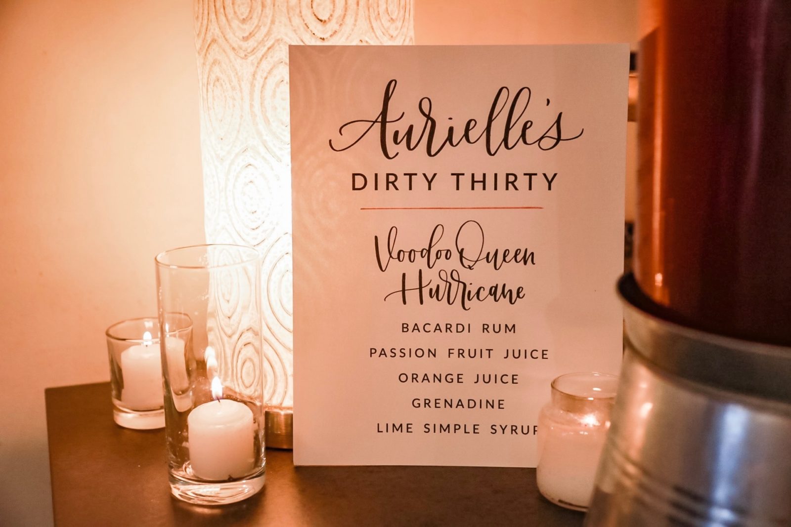 Gorgeous 30th Birthday Dinner Party | Savvy Creative Agency